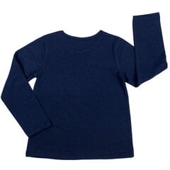 Marškinėliai mergaitėms Kanz, mėlynas kaina ir informacija | Marškinėliai kūdikiams | pigu.lt