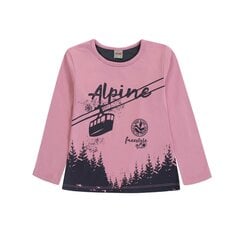 Marškinėliai mergaitėms Kanz, rožiniai kaina ir informacija | Marškinėliai mergaitėms | pigu.lt