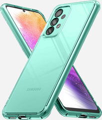 Soundberry transparent silicone  Samsung Galaxy A53/A53 5G green цена и информация | Чехлы для телефонов | pigu.lt