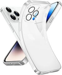 Soundberry transparent silicone  Apple iPhone 14 Pro Max white цена и информация | Чехлы для телефонов | pigu.lt