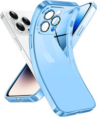 Soundberry transparent silicone  Apple iPhone 14 Pro blue цена и информация | Чехлы для телефонов | pigu.lt