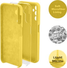 Soundberry silicone Set Samsung Galaxy A14 5G  yellow - Keywest Lime цена и информация | Чехлы для телефонов | pigu.lt