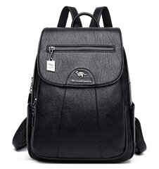 Женский рюкзак Sominta, черный/красный цена и информация | Женские сумки | pigu.lt