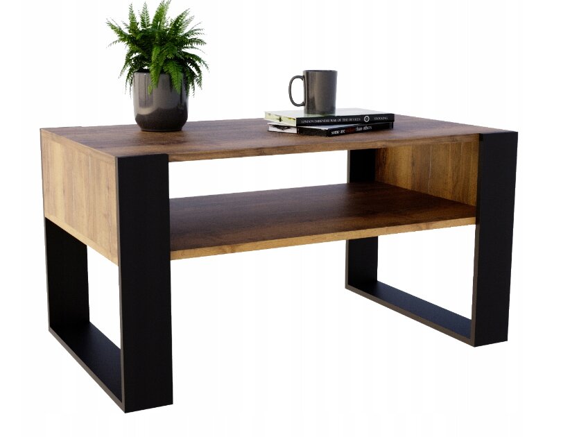 Kavos staliukas Belsi Liuks, 92 x 53,6 x 45 cm kaina ir informacija | Kavos staliukai | pigu.lt
