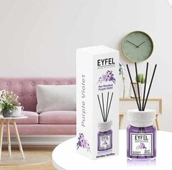 Ароматы для дома, с палочками Eyfel Purple Violet 120 мл цена и информация | Ароматы для дома | pigu.lt
