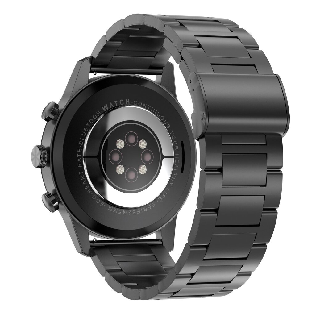 DT NO.1 DT70+ Black Metal kaina ir informacija | Išmanieji laikrodžiai (smartwatch) | pigu.lt