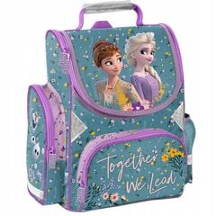 Mokyklinė kuprinė Frozen DF23XX-525, 36x28x15 cm цена и информация | Школьные рюкзаки, спортивные сумки | pigu.lt