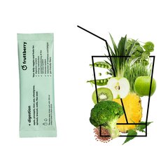 Liofilizuotų daržovių ir vaisių mišinys fruttberry, +digestion, 7 vnt. kaina ir informacija | Funkcinis maistas (supermaistas) | pigu.lt