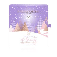 Advento kalendorius moterims Baylis & Harding Jojoba, Vanilla & Almond Oil Luxury 24 days of Beauty kaina ir informacija | Dušo želė, aliejai | pigu.lt