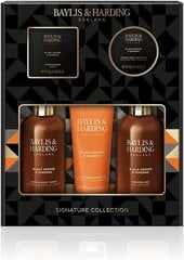 Подарочный набор для мужчин Baylis & Harding Black Pepper & Ginseng Men's Perfect Grooming Pack, 5 частей цена и информация | Масла, гели для душа | pigu.lt