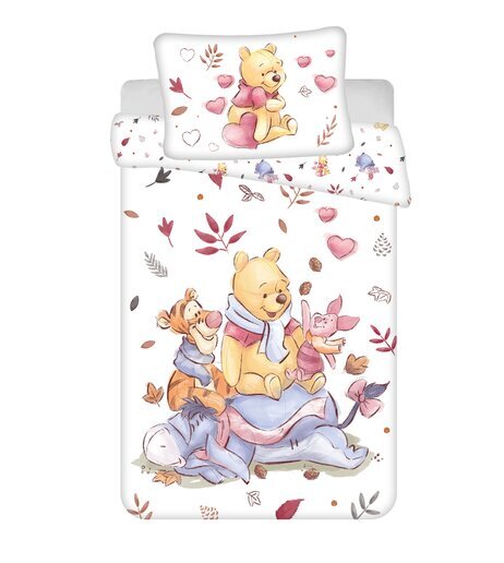 Disney vaikiškas patalynės komplektas Winnie The Pooh, 100x135, 2 dalių kaina ir informacija | Patalynė kūdikiams, vaikams | pigu.lt