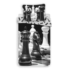 Комплект детского постельного белья Photoprints Sweet Home Chess, 140х200, 2 части цена и информация | Детское постельное бельё | pigu.lt