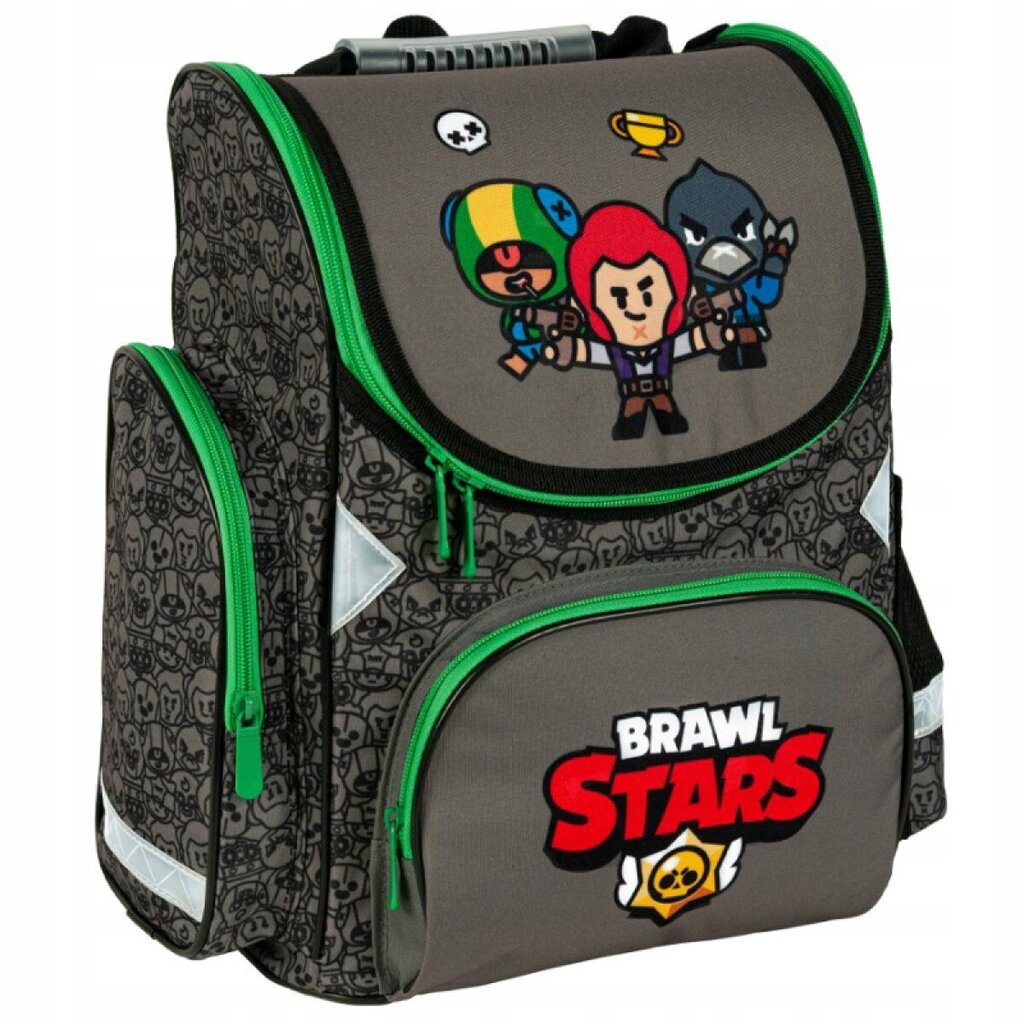 Mokyklinė kuprinė Paso Brawl Stars BS21GB-525, 36x28x15 cm цена и информация | Kuprinės mokyklai, sportiniai maišeliai | pigu.lt