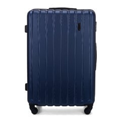 Vidutinis lagaminas Solier STL902, M, mėlynas kaina ir informacija | Lagaminai, kelioniniai krepšiai | pigu.lt