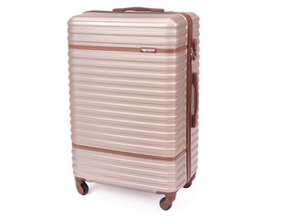 Didelis lagaminas Solier STL957, XL, baltas kaina ir informacija | Lagaminai, kelioniniai krepšiai | pigu.lt