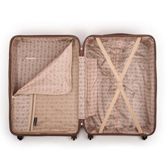 Didelis lagaminas Solier STL957, XL, rožinis kaina ir informacija | Lagaminai, kelioniniai krepšiai | pigu.lt