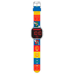 Super Mario LED laikrodis kaina ir informacija | Aksesuarai vaikams | pigu.lt