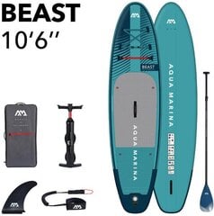 Надувная доска Aqua Marina Beast BT-23BEP (320 x 81 x 15 см) цена и информация | SUP доски, водные лыжи, водные аттракционы | pigu.lt