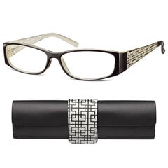 Skaitymo akinių komplektas su dėklu, juodas kaina ir informacija | Akiniai | pigu.lt