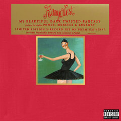 Vinilinė plokštelė Kanye West My Beautiful Dark Twisted Fantasy kaina ir informacija | Vinilinės plokštelės, CD, DVD | pigu.lt