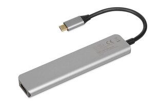 iBox USHIBOIUH3SL4K. цена и информация | Адаптеры, USB-разветвители | pigu.lt