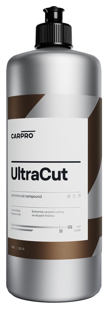 Poliravimo priemonė CarPro UltraCut Heavy Cut Compound, 250ml kaina ir informacija | Autochemija | pigu.lt
