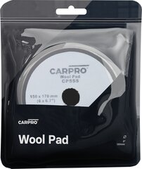 Меховой полировальный круг CarPRO Cutting Wool Pad, 130мм цена и информация | Механические инструменты | pigu.lt