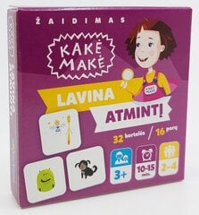 Žaidimas Kakė Memory MINI цена и информация | Настольные игры, головоломки | pigu.lt