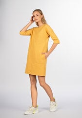 Suknelė moterims Utenos trikotažas, geltona kaina ir informacija | Suknelės | pigu.lt