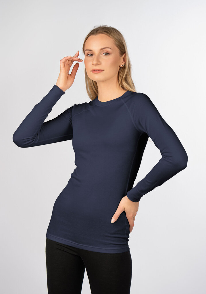 Marškinėliai moterims Utenos Trikotažas, mėlyni kaina ir informacija | Marškinėliai moterims | pigu.lt