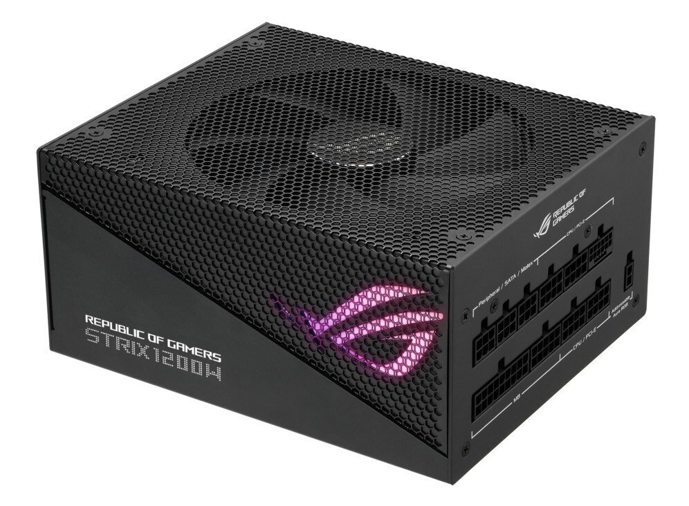 Asus ROG Strix 1200W Gold Aura Edition RGB kaina ir informacija | Maitinimo šaltiniai (PSU) | pigu.lt