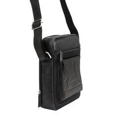 Мужская кожаная сумка Jamal-2 цена и информация | Мужские сумки | pigu.lt