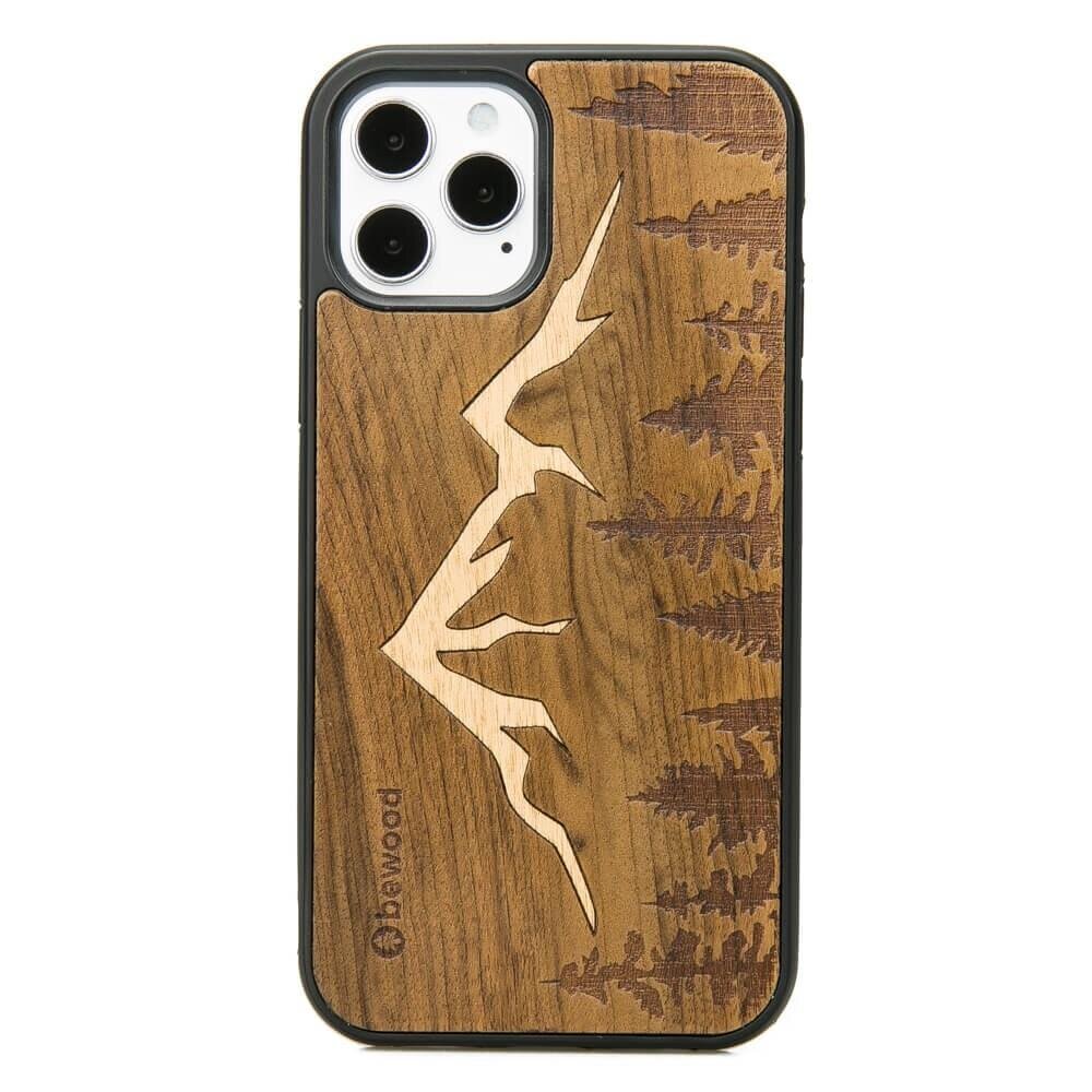 Bewood Imbuia Mountains Wooden Case цена и информация | Telefono dėklai | pigu.lt