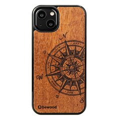 Bewood Traveler Merbau Wooden Case kaina ir informacija | Telefonų dėklai | pigu.lt