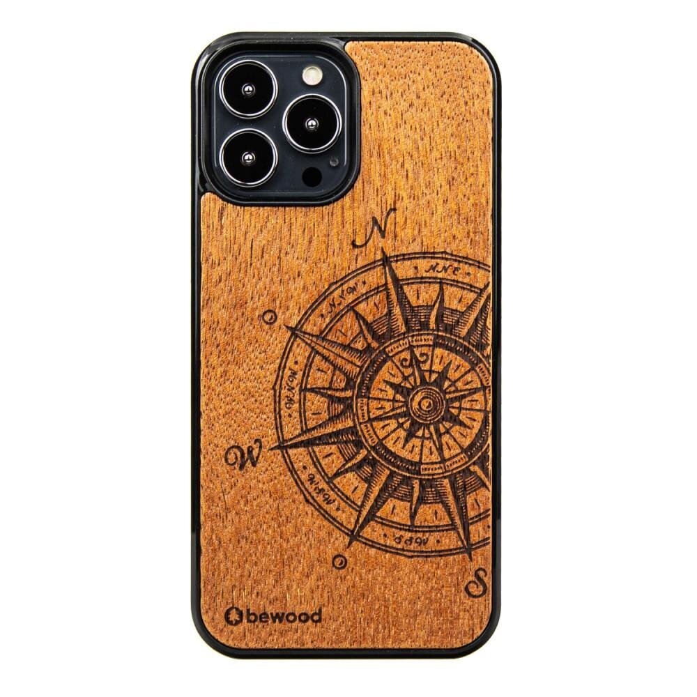 Bewood Traveler Merbau Wooden Case kaina ir informacija | Telefono dėklai | pigu.lt