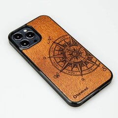 Bewood Traveler Merbau Wooden Case kaina ir informacija | Telefono dėklai | pigu.lt