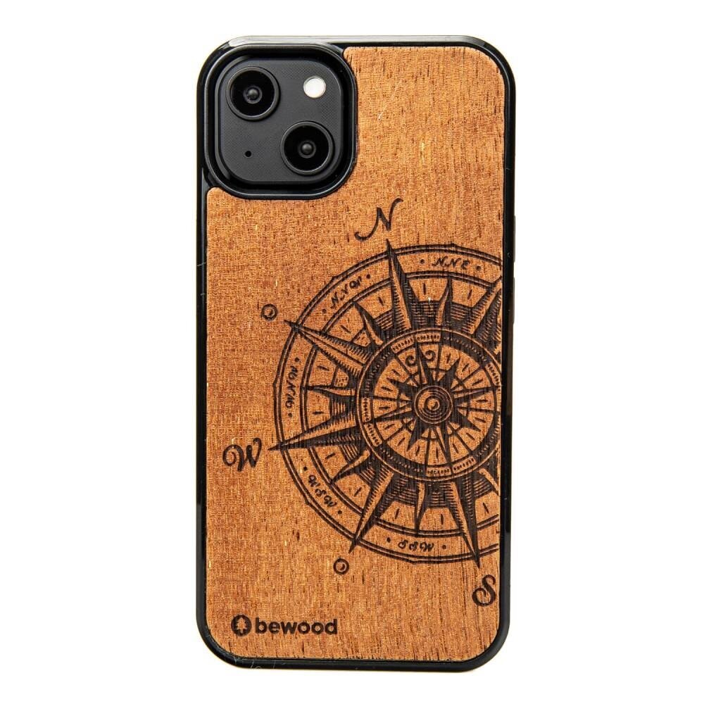 Bewood Traveler Merbau Wooden Case цена и информация | Telefono dėklai | pigu.lt