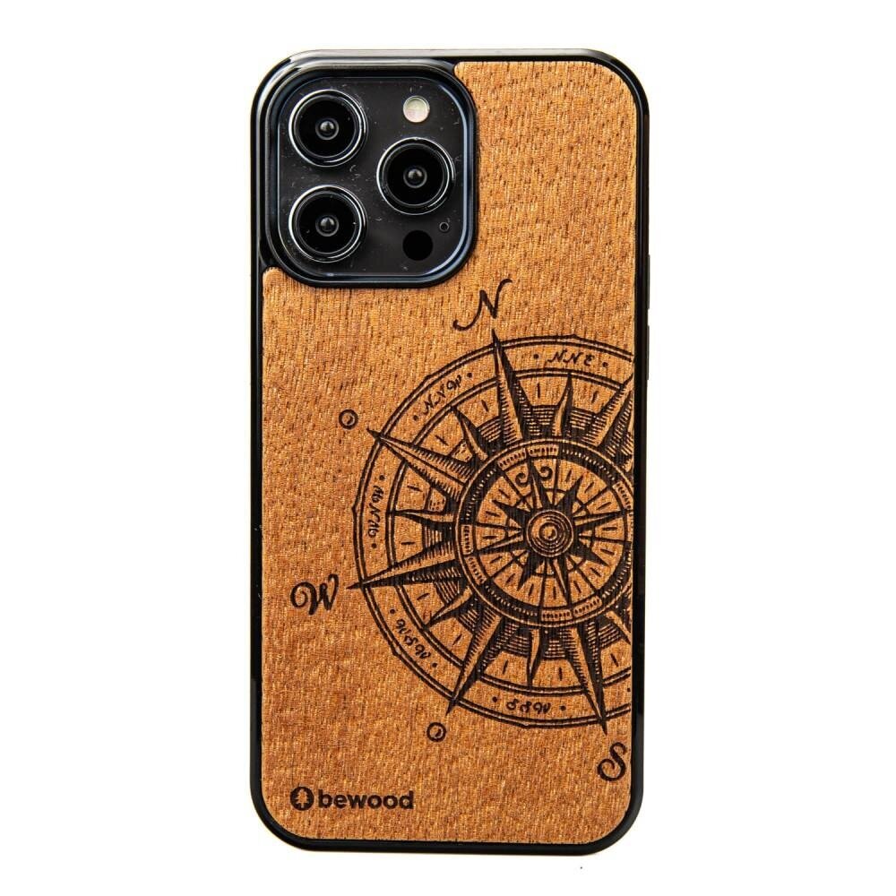 Bewood Traveler Merbau Wooden Case цена и информация | Telefono dėklai | pigu.lt