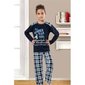 Pižama berniukams Ozkan 30443, mėlyna цена и информация | Pižamos, chalatai berniukams | pigu.lt
