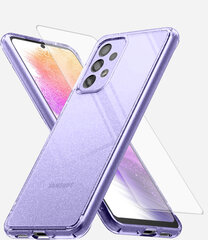 Soundberry Sparkle Set 2.5D Samsung Galaxy A53/A53 5G/A53 EE purple цена и информация | Чехлы для телефонов | pigu.lt