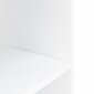 Akvariumo stovas vidaXL, baltos spalvos, 80x35x60 cm цена и информация | Akvariumai ir jų įranga | pigu.lt