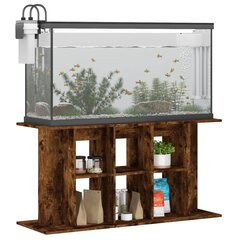 Akvariumo stovas vidaXL, rudas, 120x40x60 cm цена и информация | Аквариумы и оборудование | pigu.lt