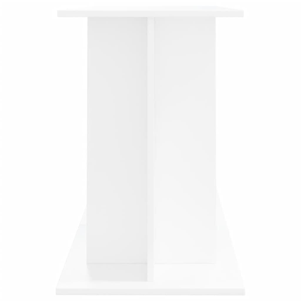 Akvariumo stovas vidaXL, baltas, 120x40x60 cm kaina ir informacija | Akvariumai ir jų įranga | pigu.lt