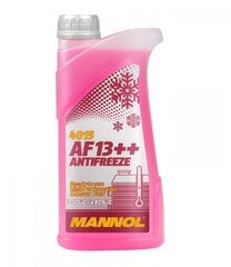 Антифриз Mannol 4015 AF13++ -40°C, 1 л цена и информация | Очищающие и охлаждающие жидкости | pigu.lt