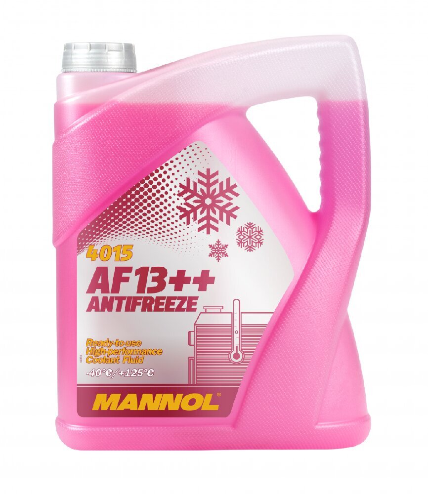 Antifrizas Mannol 4015 AF13++ -40°C, 5 l цена и информация | Langų ir aušinimo skysčiai | pigu.lt