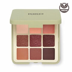 Akių šešėlių paletė Kiko Green Me Eyeshadow Palette, 102 Feisty Saffron kaina ir informacija | Akių šešėliai, pieštukai, blakstienų tušai, serumai | pigu.lt