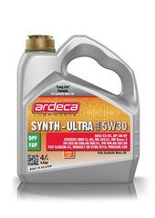 Масло Ardeca Synth-Ultra 5W-30, 4 л цена и информация | Моторные масла | pigu.lt