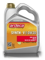 Alyva Ardeca Synth-V 0W-30, 5 l kaina ir informacija | Variklinės alyvos | pigu.lt