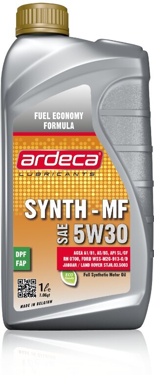 Alyva Ardeca Synth-MF 5W-30, 1 l цена и информация | Variklinės alyvos | pigu.lt