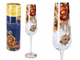 Carmani šampano taurė Van Gogh Saulėgrąžos, 300 ml цена и информация | Оригинальные кружки | pigu.lt